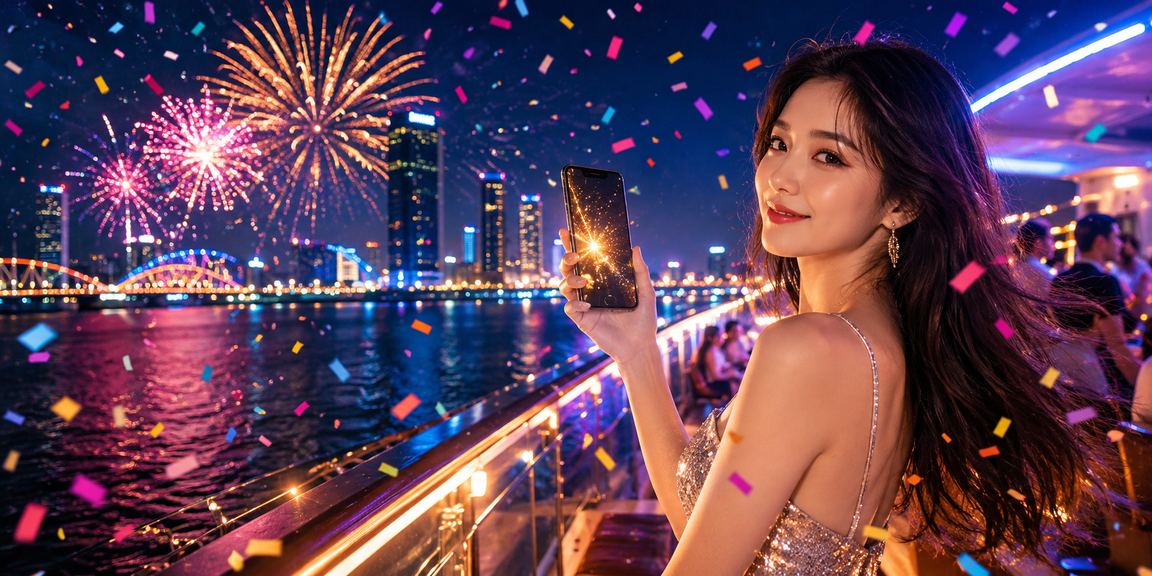 Người chơi tham gia lễ hội casino di động tại Đà Nẵng với điện thoại thông minh