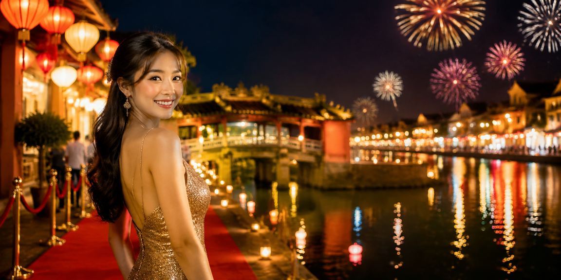Người chơi trải nghiệm cá cược tại chợ đêm Hội An